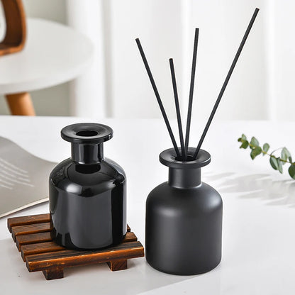 1 Pc 50Ml Home Fragrance Empty Bottle Rattan Purifying Air Aroma Diffuser Set Essential Oil Bottle for Room Office Decoration