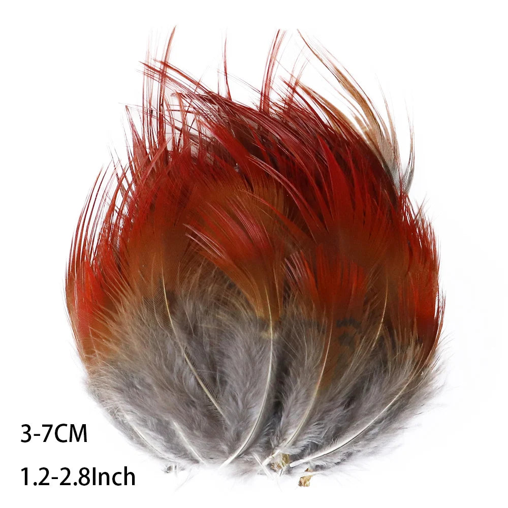Pretty Natural Small Pheasant Feathers Chicken Feather for Crafts Earrings Making Accessories Decoration Peacock Plumes Wholesal
