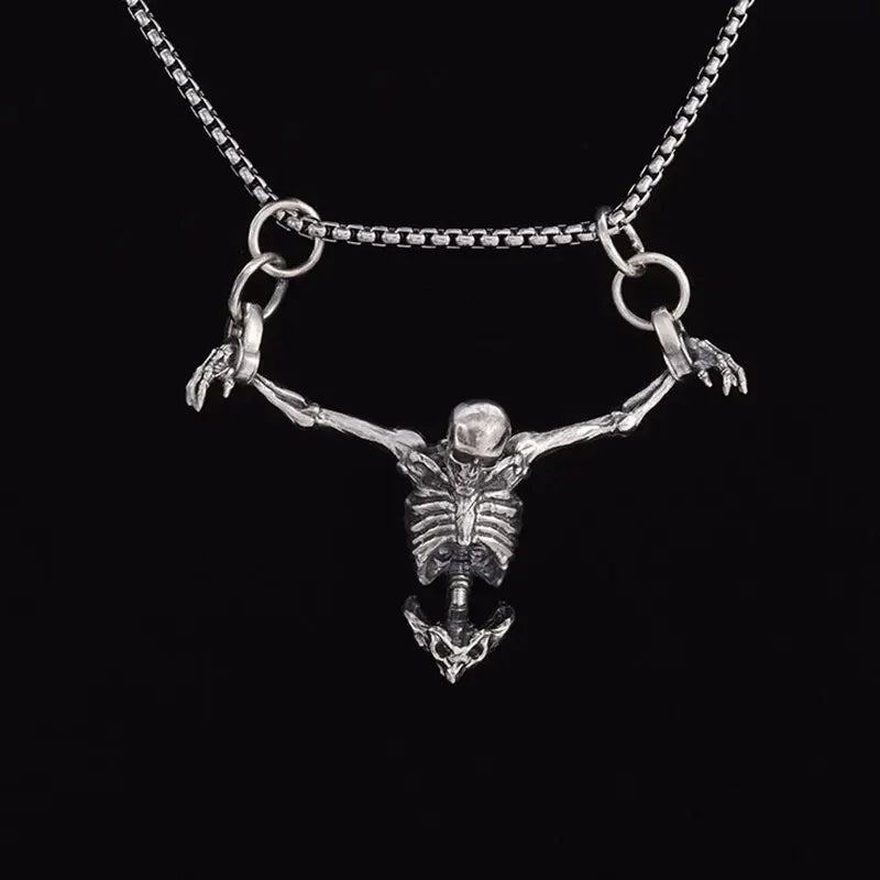 Magical Witchcraft Necklace Women'S Retro Blood Pack Detachable Witch Wand Pendant Men Women Cosplay Jewelry Gift