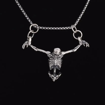 Magical Witchcraft Necklace Women'S Retro Blood Pack Detachable Witch Wand Pendant Men Women Cosplay Jewelry Gift