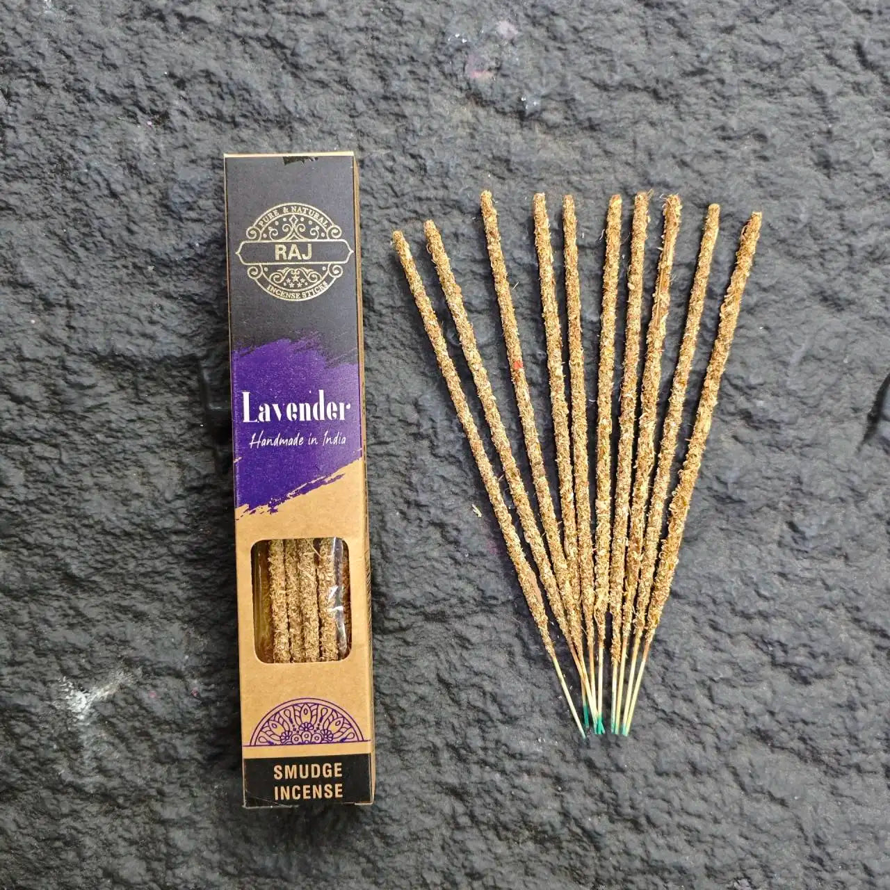 1X Natural Rubbing by Hand Indian Incense Sticks White Sage Palo Santo High-End Sandalwood Joss Stick Incenses