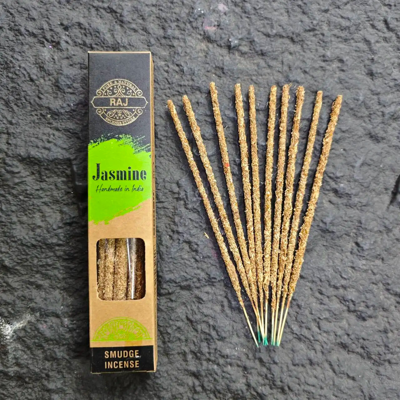 1X Natural Rubbing by Hand Indian Incense Sticks White Sage Palo Santo High-End Sandalwood Joss Stick Incenses