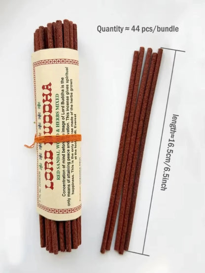 44PCS Tibetan Herbal Incense Sticks Long Lasting Aromatic Incense for Fragrance for Home Palo Santo Sandalwood