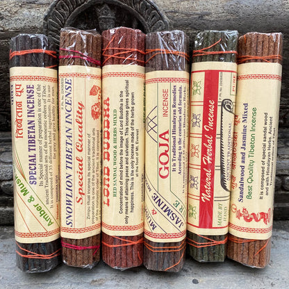 44PCS Tibetan Herbal Incense Sticks Long Lasting Aromatic Incense for Fragrance for Home Palo Santo Sandalwood