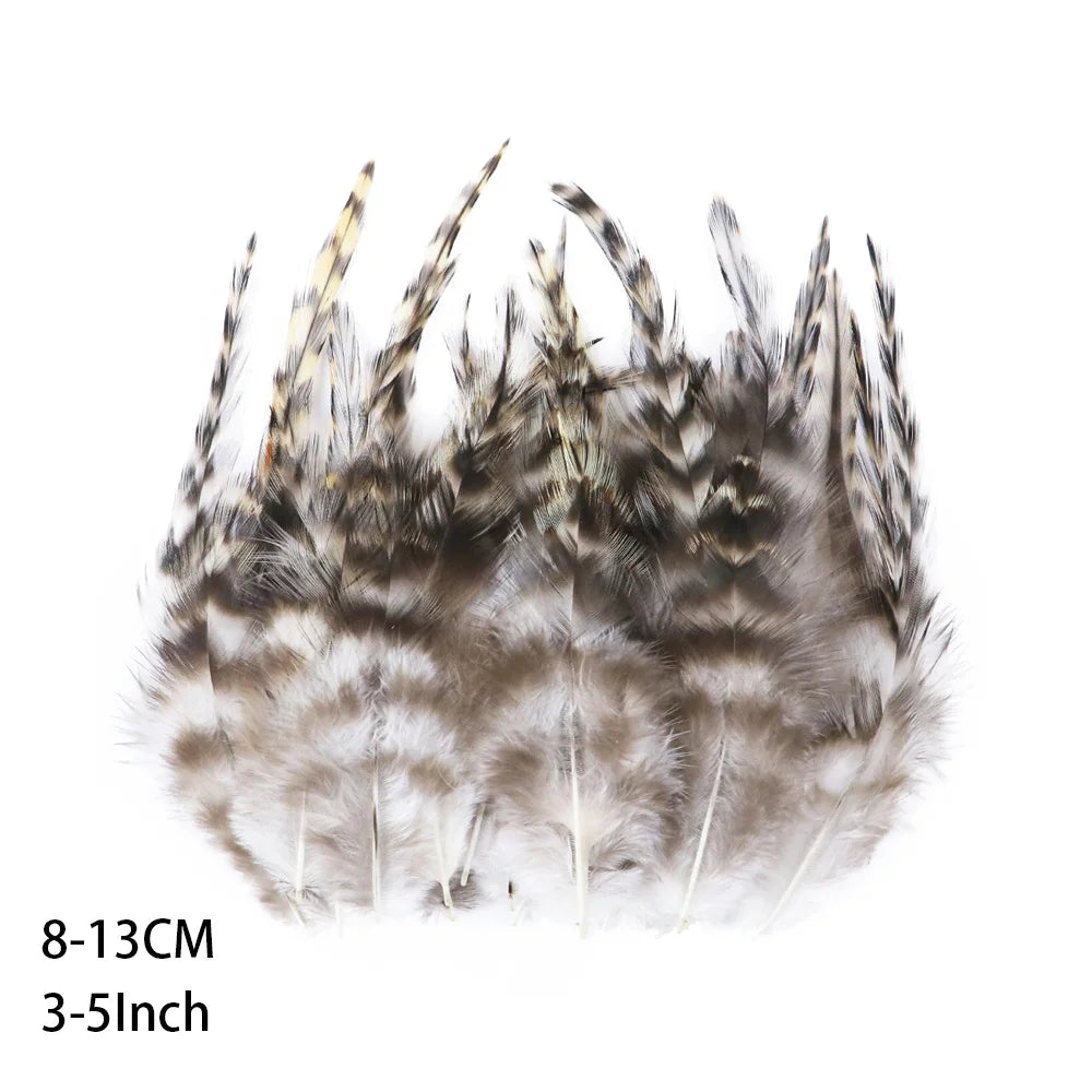 Pretty Natural Small Pheasant Feathers Chicken Feather for Crafts Earrings Making Accessories Decoration Peacock Plumes Wholesal