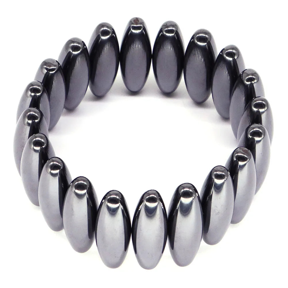 Black Lodestones Magnetite Tumbled Stones Wicca Massage Healing Energy Gemstones Natural Hematite Magnetic Oval Beads Home Decor