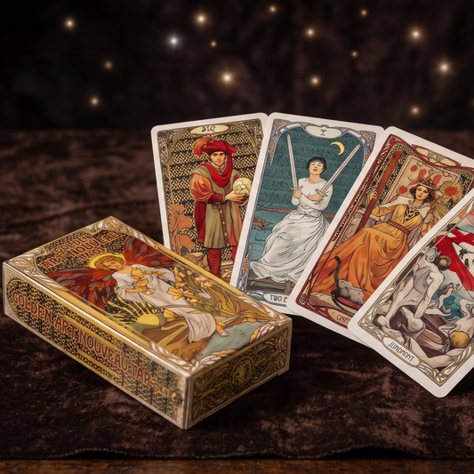 Art Nouveau Tarot Deck & Guidebook