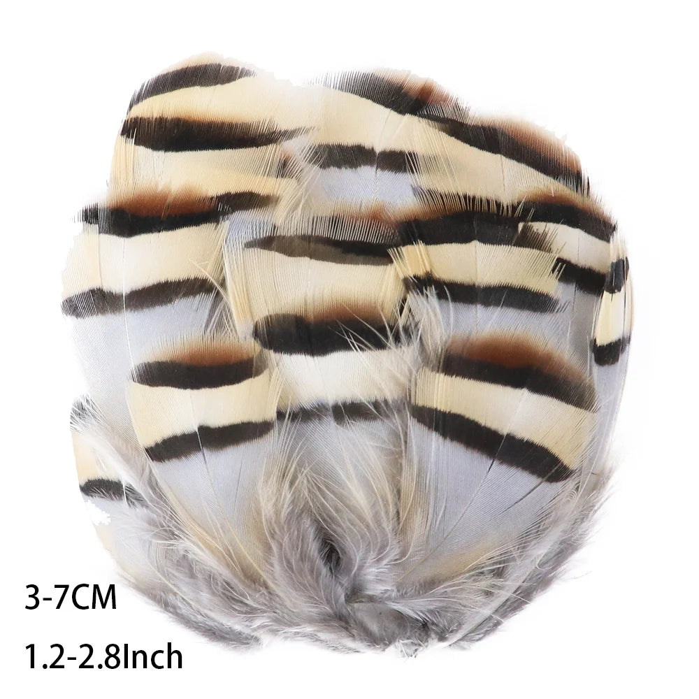 Pretty Natural Small Pheasant Feathers Chicken Feather for Crafts Earrings Making Accessories Decoration Peacock Plumes Wholesal