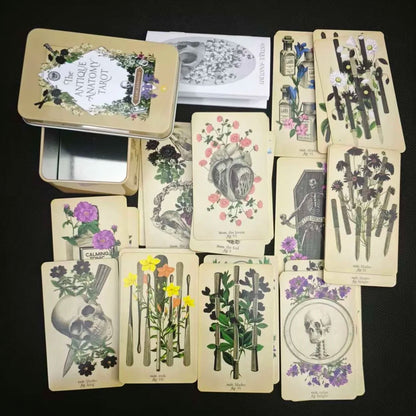 The Classic Tarot Cards Deck 78Pcs for Easy Beginners Fate Fortune Telling Party Tabletop Board Game Toy